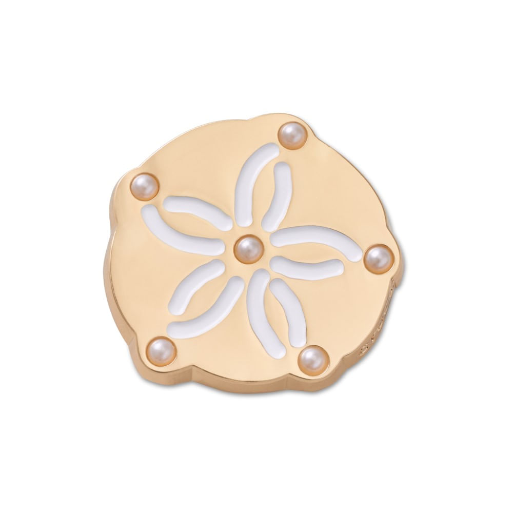 Jibbitz™ Dólar de Areia Dourada UNICO