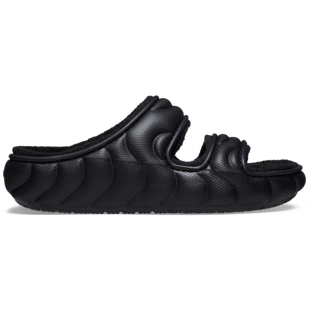 Sandália Crocs Classic Cozzzy Overpuff Sandal BLACK 38
