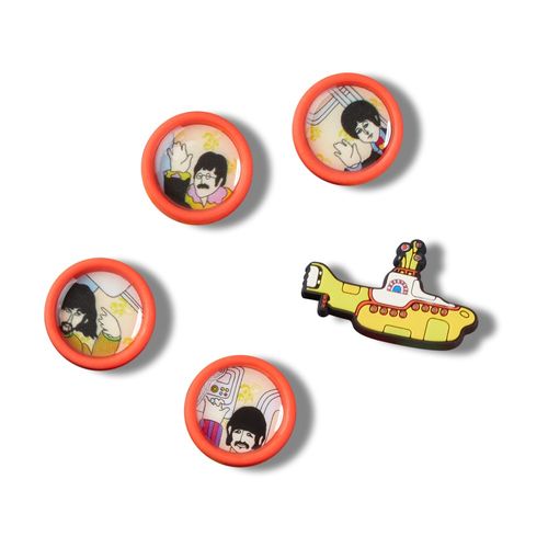 Jibbitz™ Yellow Submarine Window Pack com 5 Peças