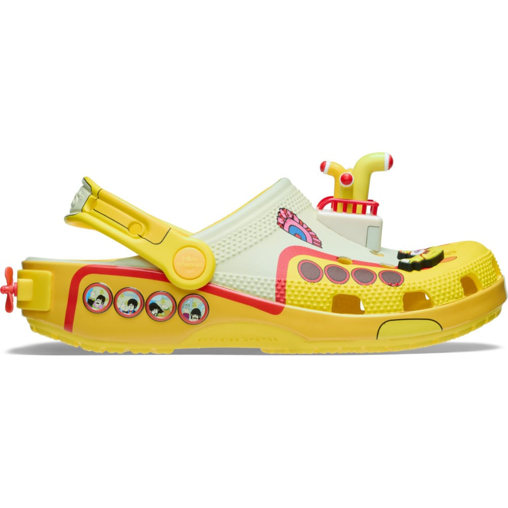 Sandália Crocs Classic Beatles Yellow Submarine Clog MULTI 36