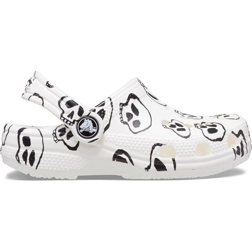 Classic Skull Print Clog Infantil