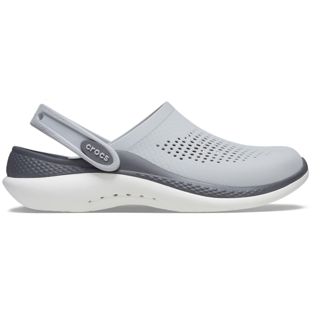 Sandália Crocs LiteRide 360 Clog Light Grey/Slate Grey 39