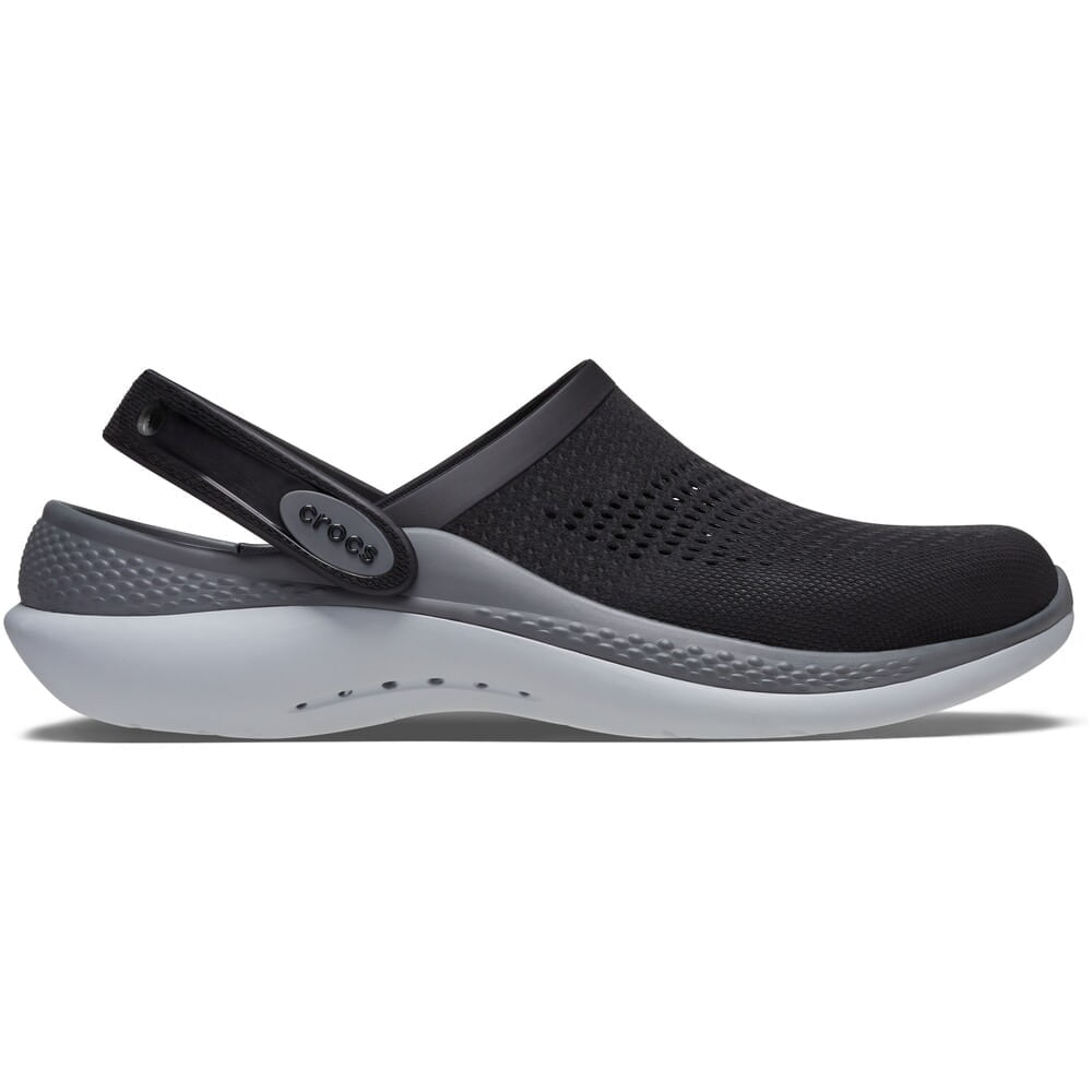 Sandália Crocs LiteRide 360 Clog Black/Slate Grey 36