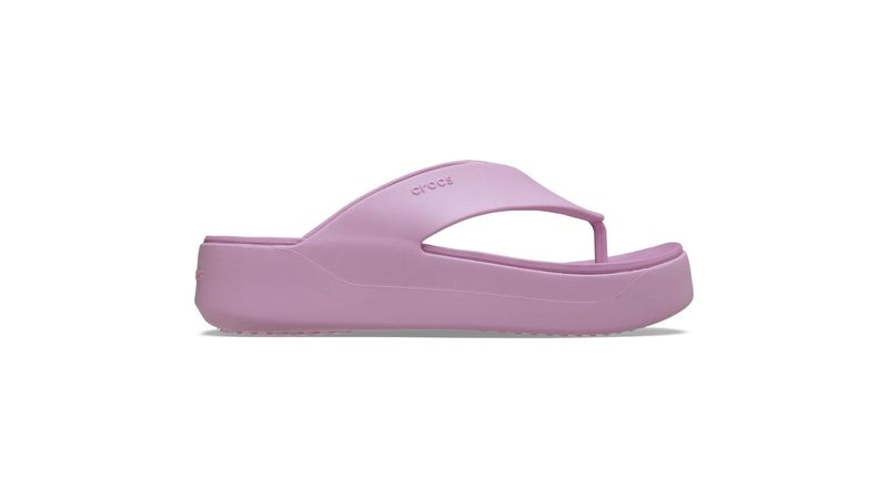 ザクロ Sandália Crocs Getaway Platform Flip HYDRANGEA