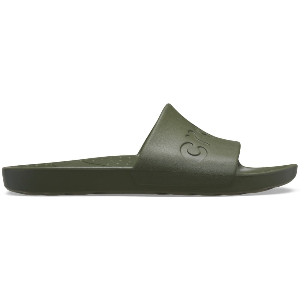 Chinelo Crocs Slide ARMY GREEN 35