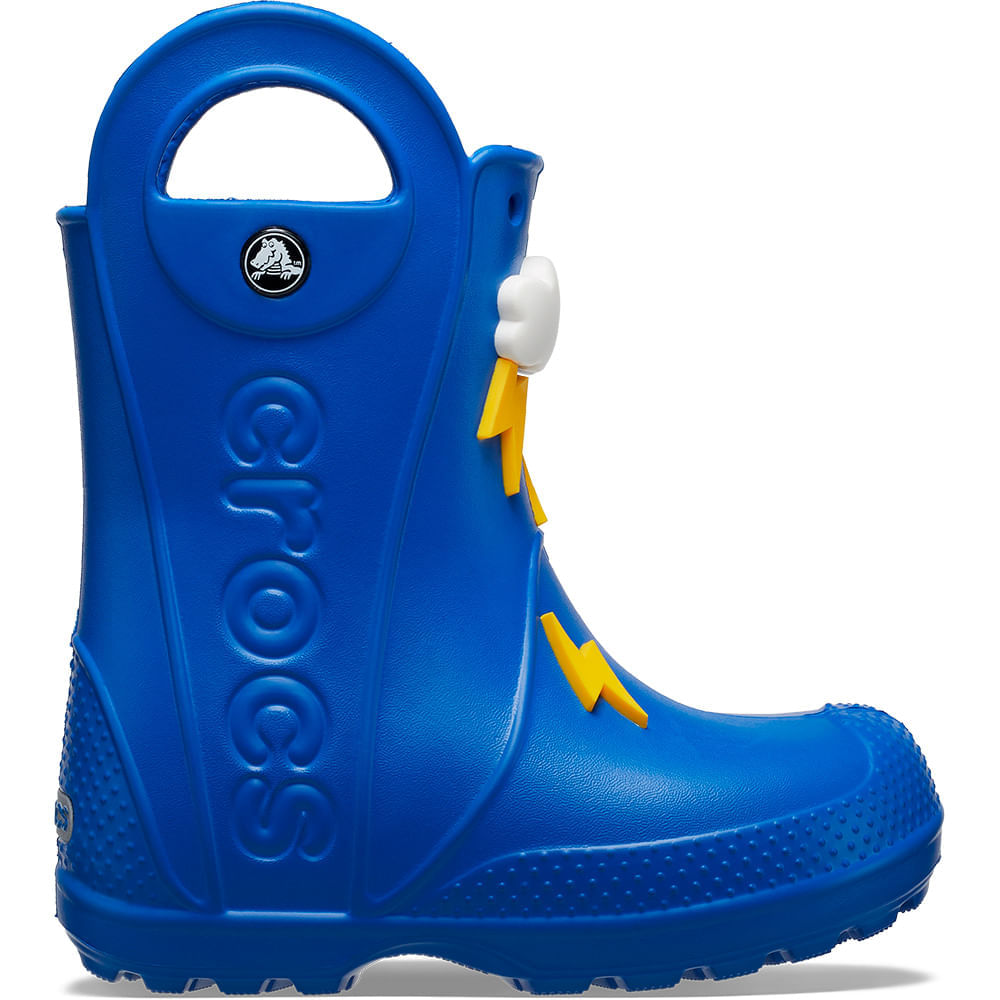 Bota Crocs Handle It Rain Boot Juvenil BLUE BOLT 26