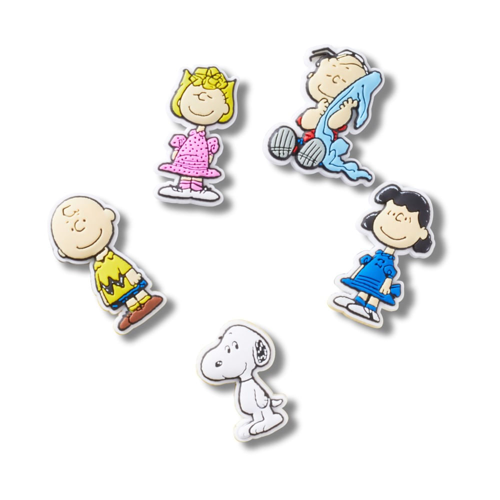 Jibbitz™ Peanuts II Pack com 5 Peças UNICO