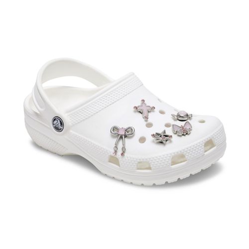 Jibbitz™ Punk Prata e Rosa Pack com 5 Peças
