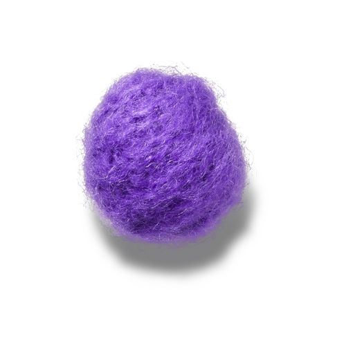 Jibbitz™ Puff de Mohair Roxo