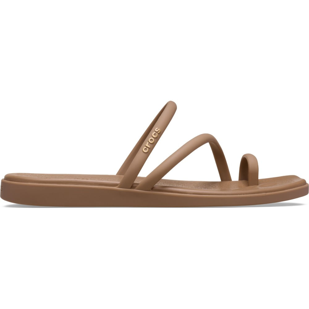 Sandália Crocs Miami Toe Loop Sandal MILK CHOCOLATE 37