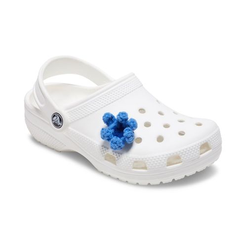 Flor de Crochê Azul