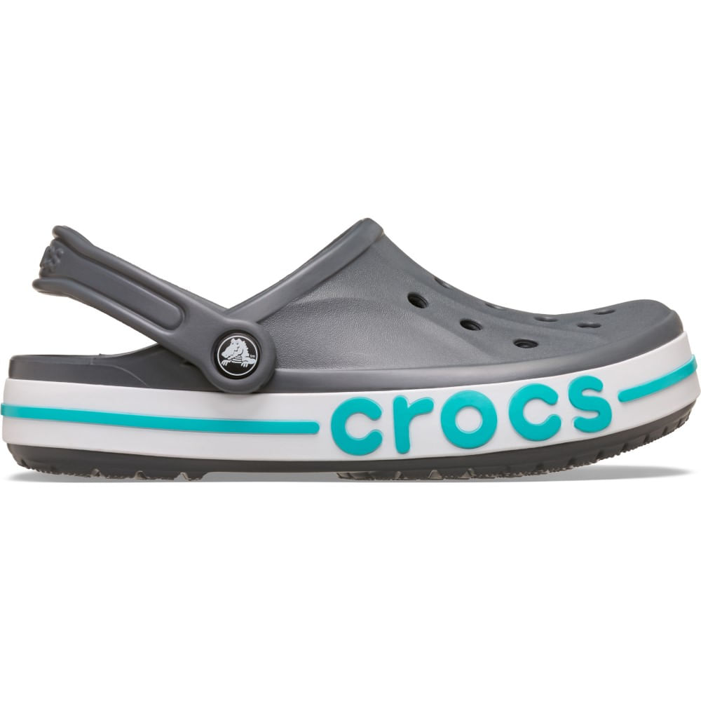 Sandália Crocs Bayaband Clog CHARCOAL/MULTI 35