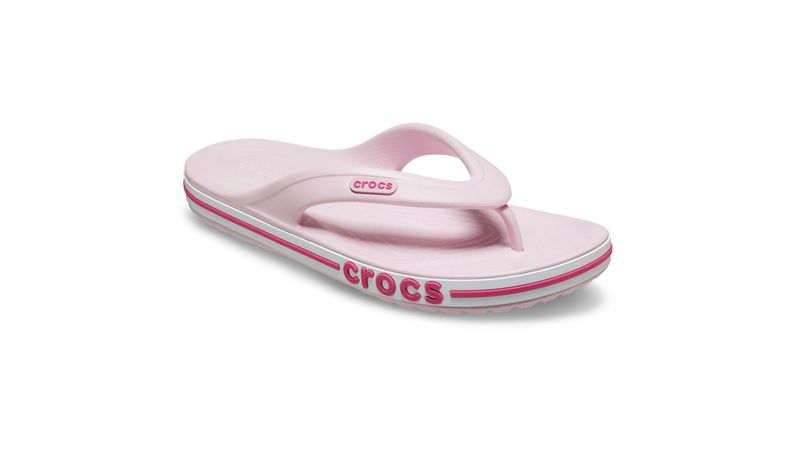 Chinelo Crocs Bayaband Flip BALLERINA PINK/CANDY PINK