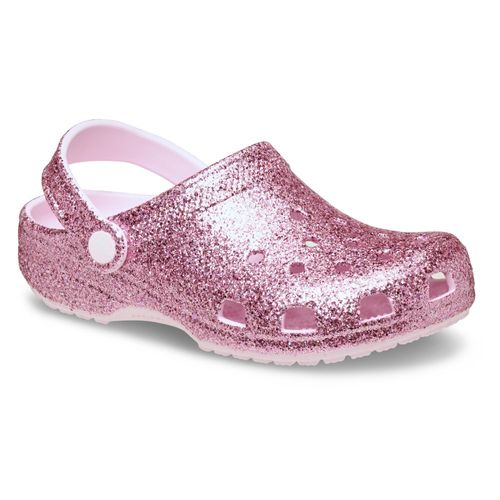 Sandália Crocs Classic Chunky Glitter Clog Juvenil