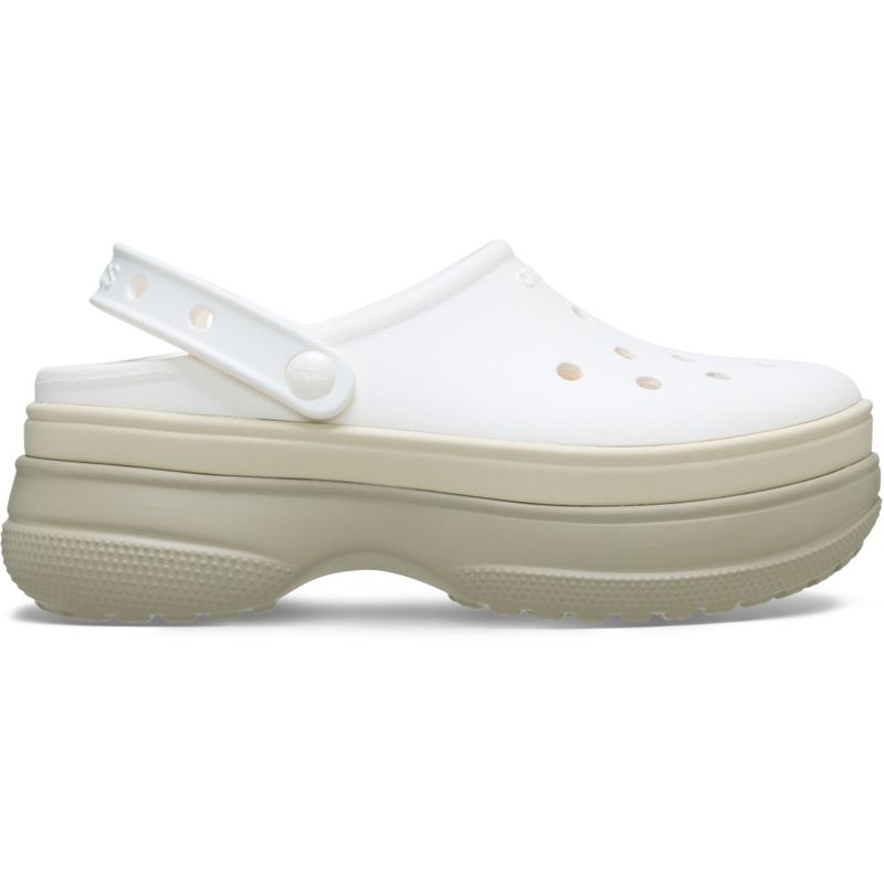 ハイポジ REGALO 1台目 Sandália Crocs Stacked Clog CHALK