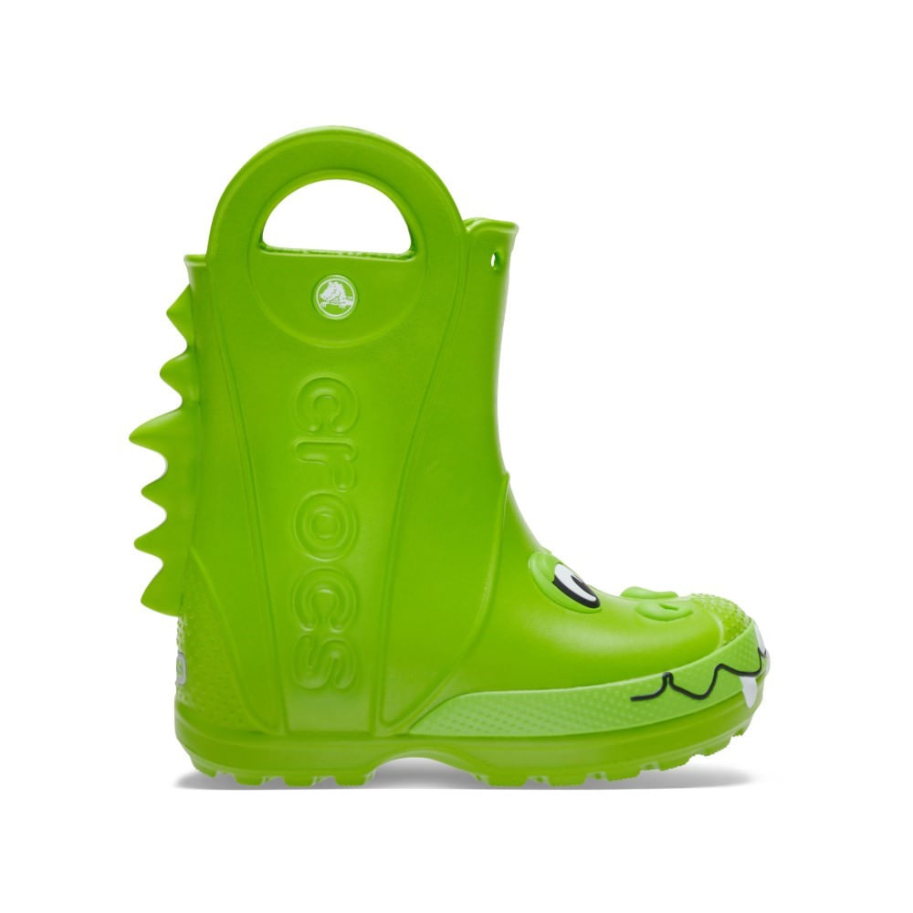 Bota Crocs Handle It Duke Rain Boot Juvenil CROCS GREEN 29