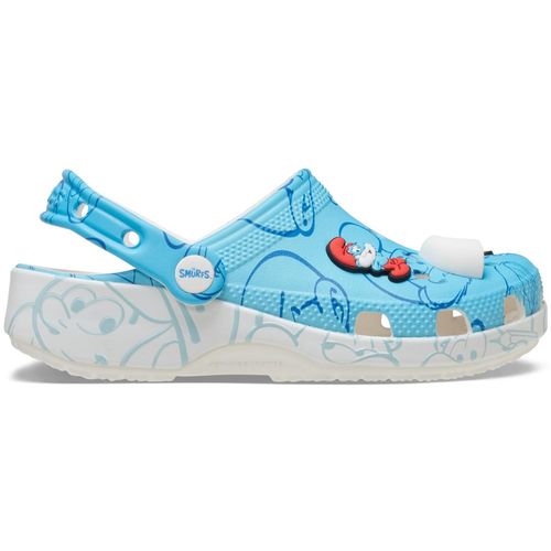 Sandália Crocs Smurfs Classic Clog Juvenil