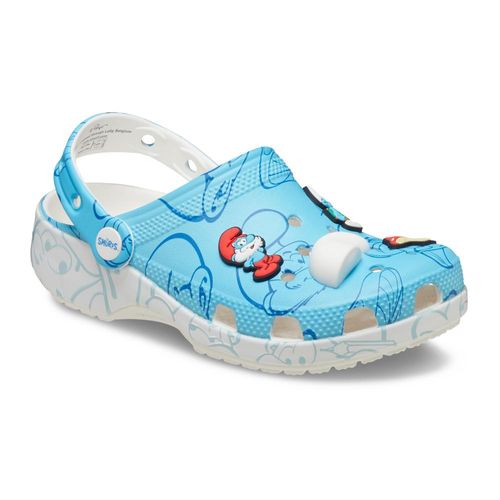 Sandália Crocs Smurfs Classic Clog Juvenil