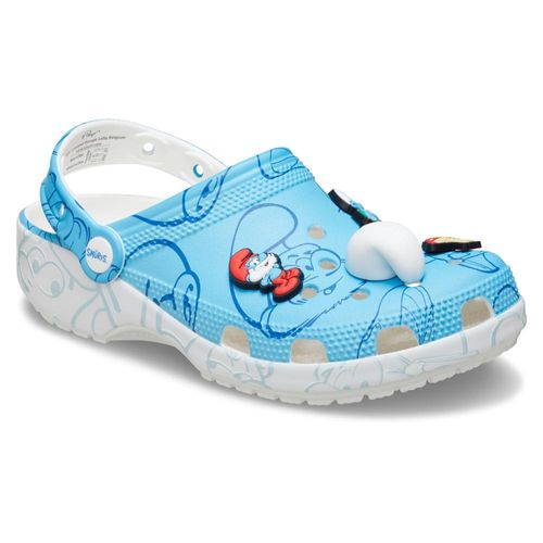Sandália Crocs Smurfs Classic Clog
