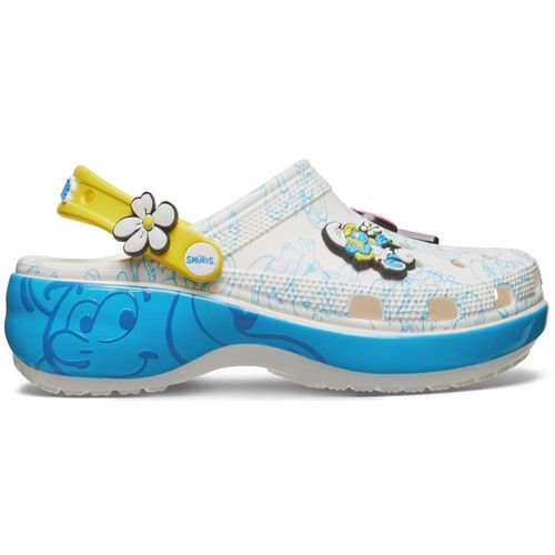 Sandália Crocs Smurfs Platform Clog