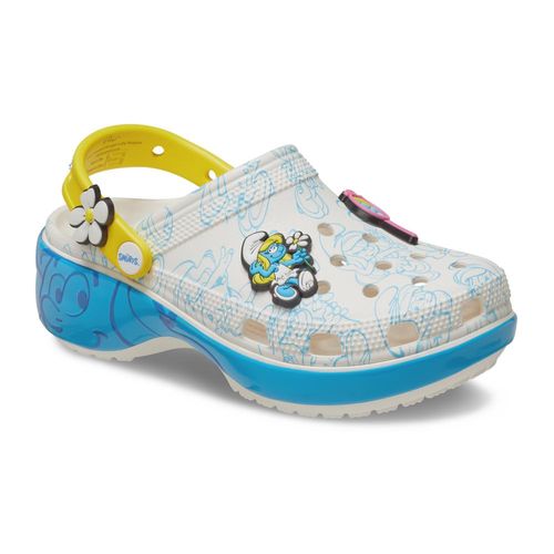 Sandália Crocs Smurfs Platform Clog