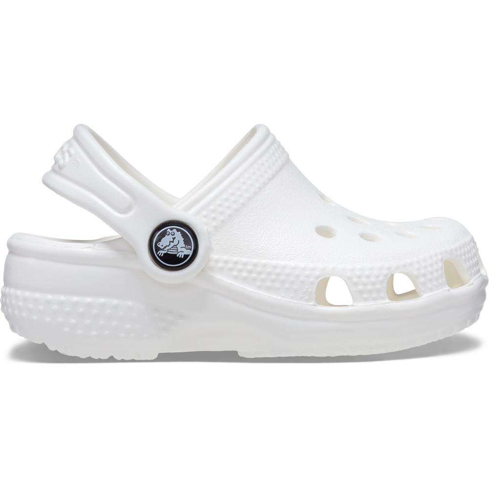 Sandália Crocs Littles Clog Kids WHITE