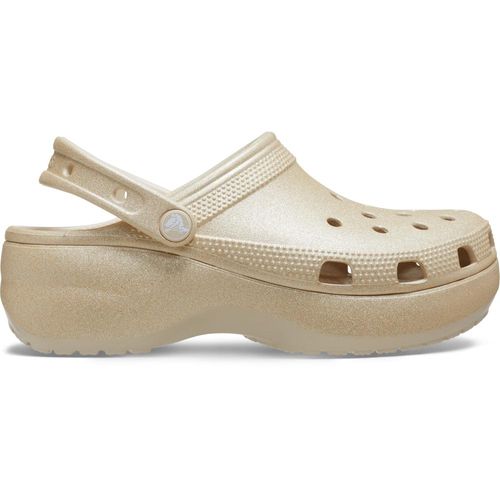 Classic Platform Glitter Clog W