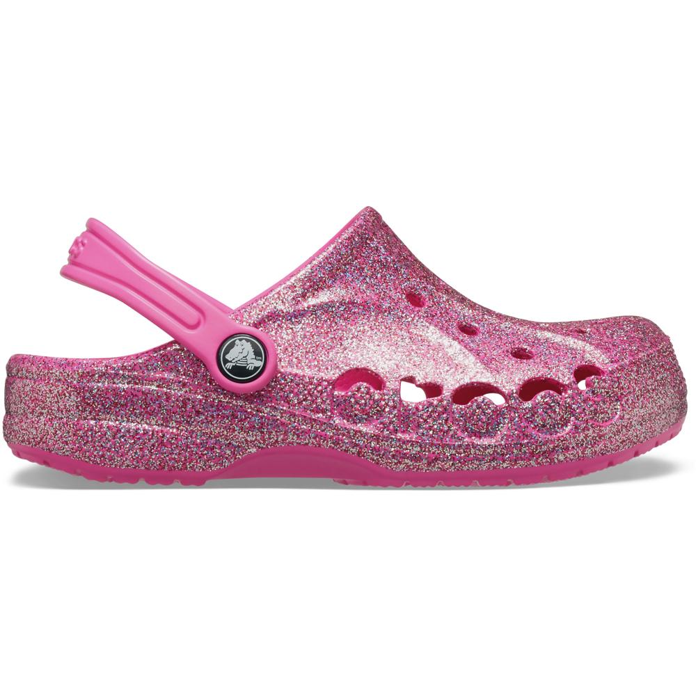 Sandália Crocs Baya Glitter Clog Infantil GLAM GLITTER 22