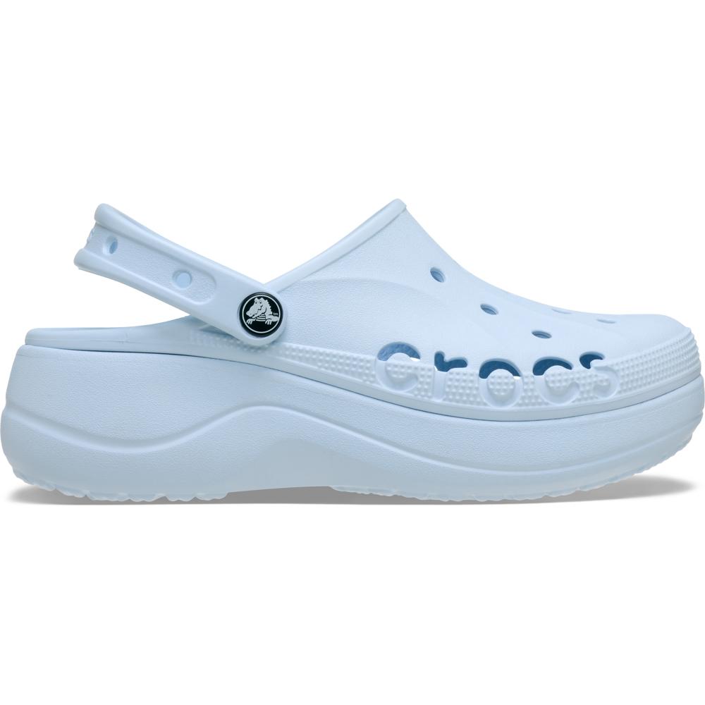 Sandália Crocs Baya Platform Clog MINERAL BLUE 35