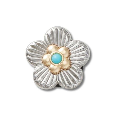 Flor de Turquesa Prata