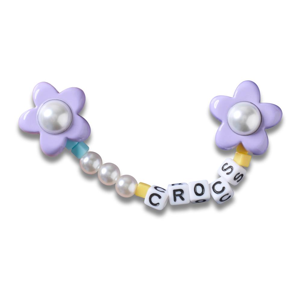 Jibbitz™ Corrente de Flores Roxa UNICO