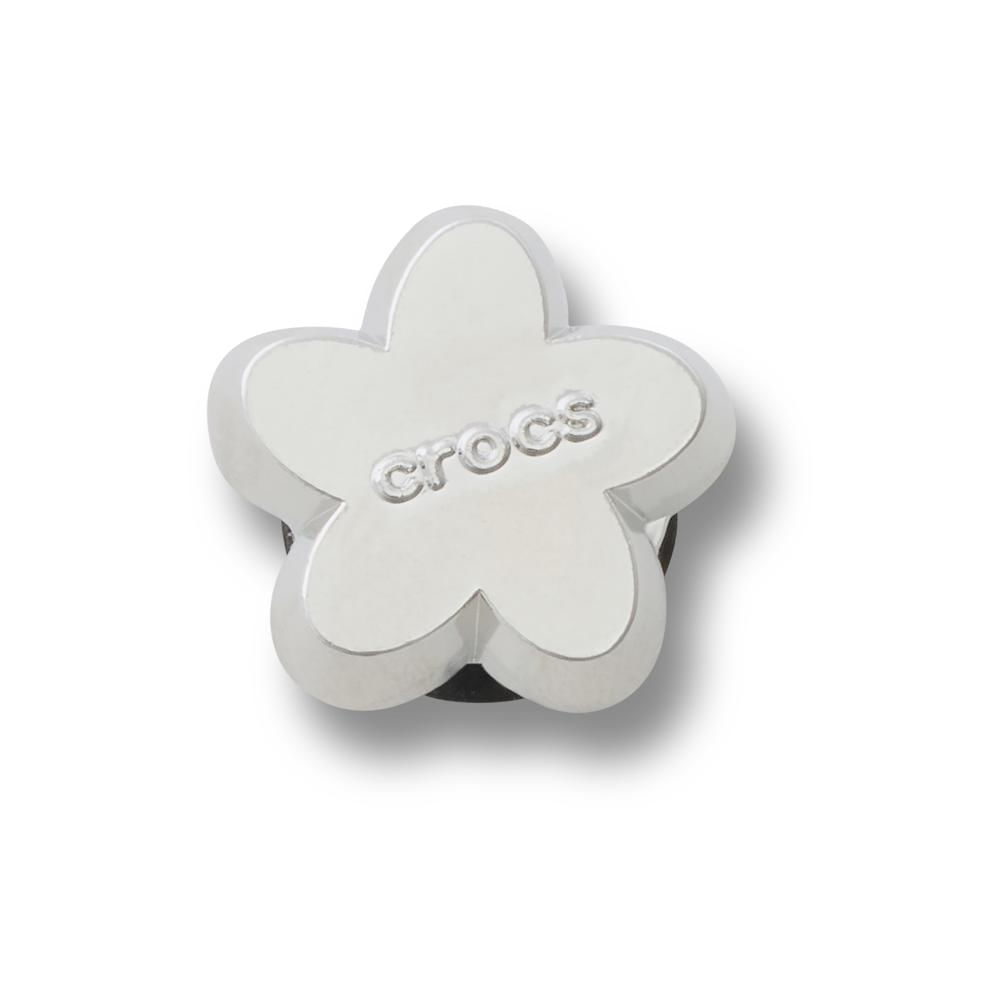 Jibbitz™ Flor de Crocs Prata UNICO