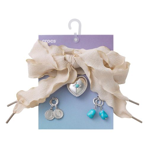 Cadarço e Kit Pingentes Turquesa