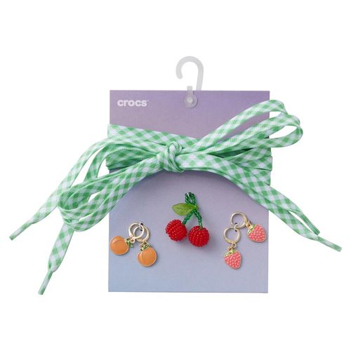 Cadarço e Kit Pingentes de Frutas