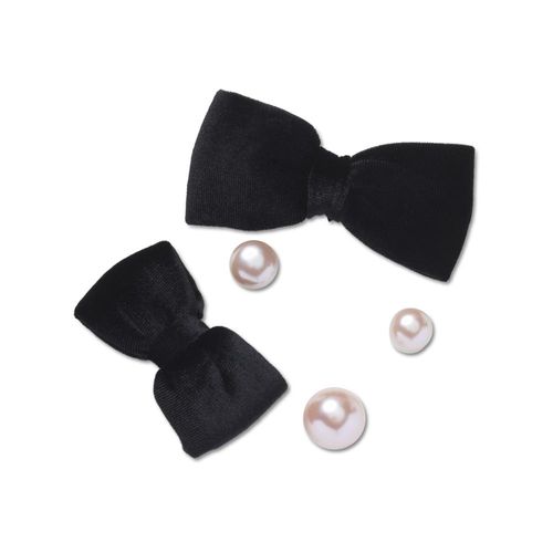 Laços e Pérolas Rosas Pack Com 5 Peças