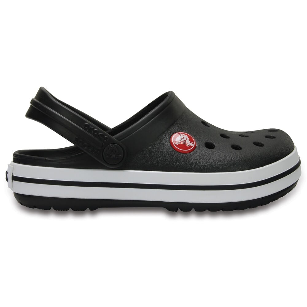 Sandália Crocs Sandália Crocs Crocband Clog Juvenilids Black 32