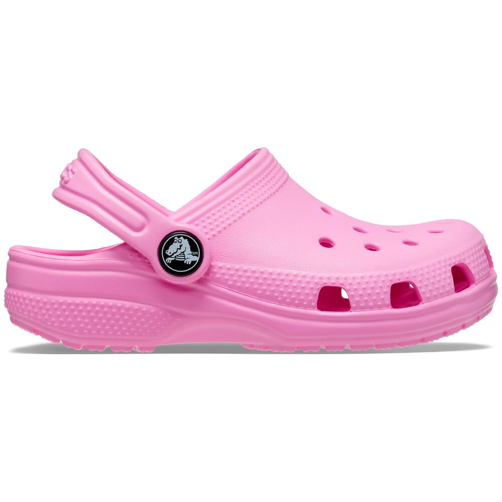 Sandália Crocs Classic Clog Kids Taffy Pink 27