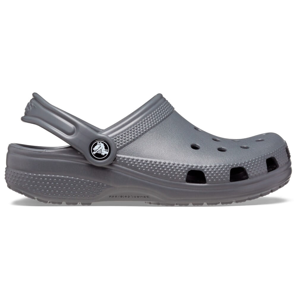 Sandália Crocs Classic Clog Juvenil Slate Grey 32