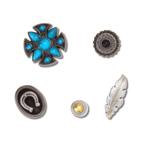 SMT Turquesa e Prata Pack Com 5 Peças