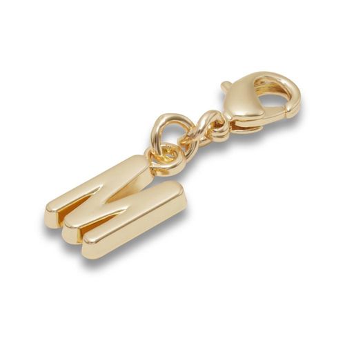 Pingente Letra M Dourada