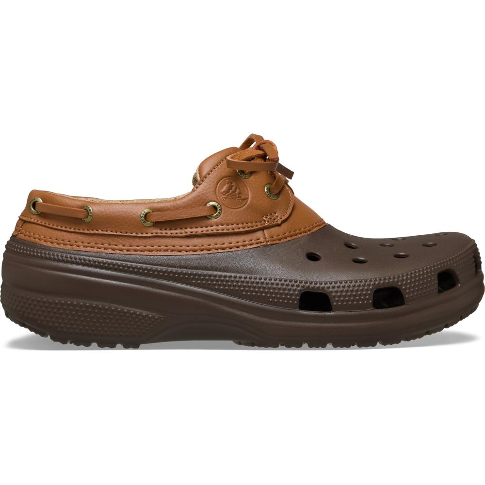 Tênis Crocs Classic Boat Shoe BLACK/BLACK