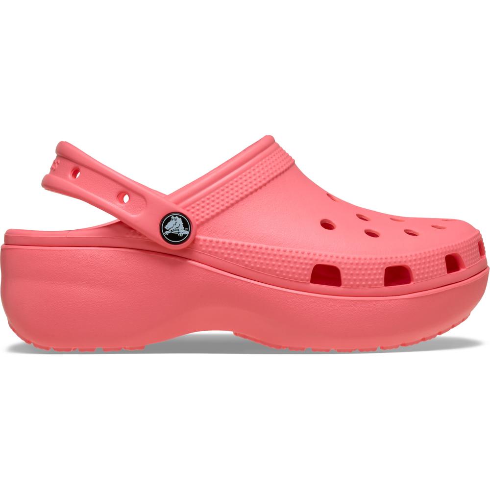 Sandália Crocs Classic Platform Clog GUAVA 35