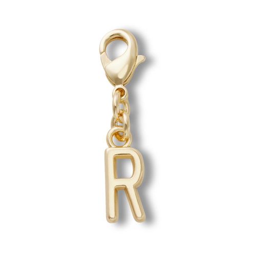 Pingente Letra R Dourada