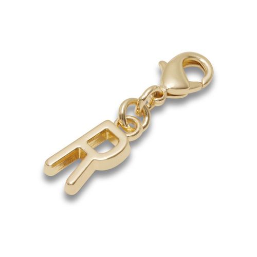 Pingente Letra R Dourada