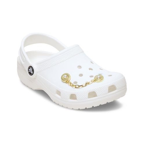 Corrente Dourada Com Rebites de Pérola