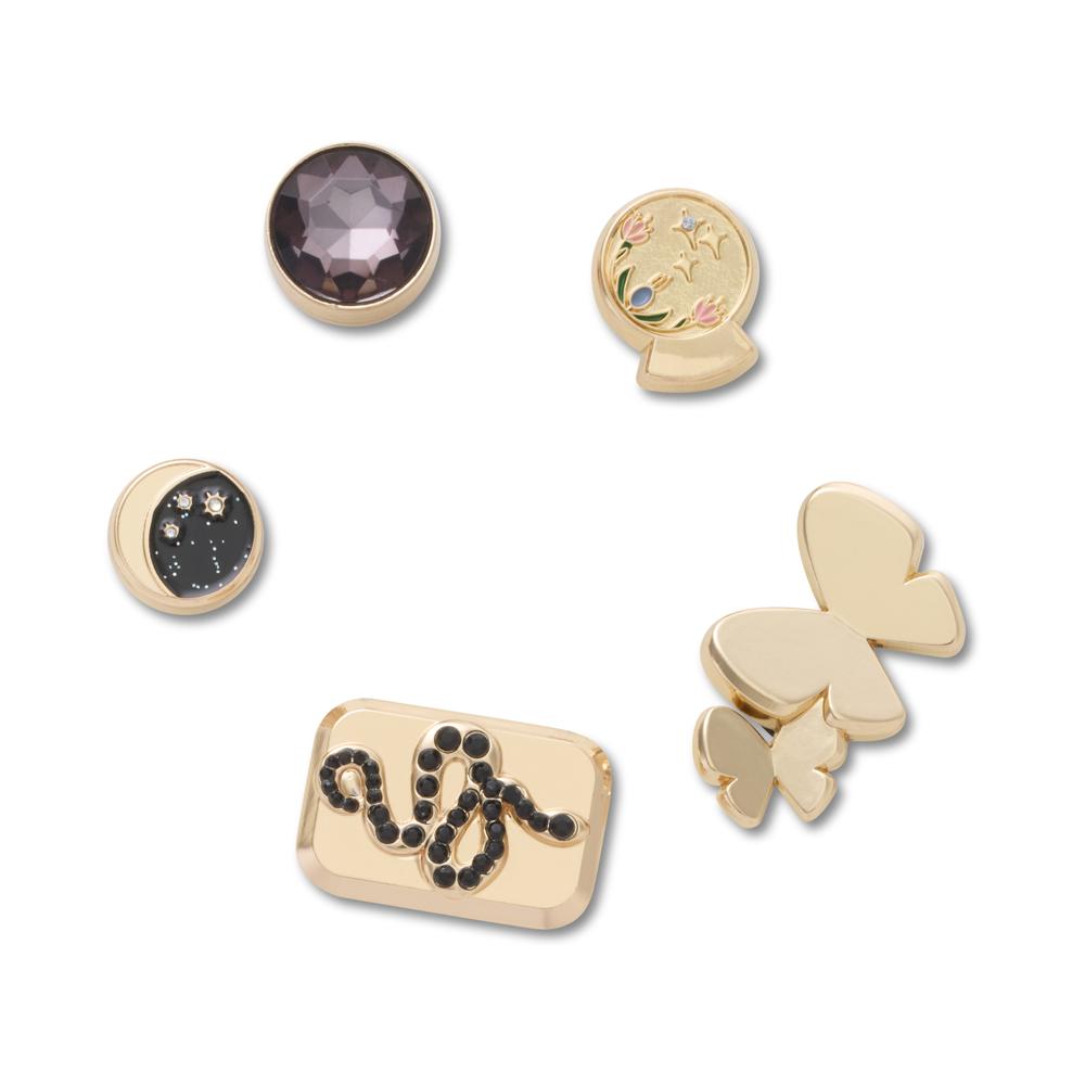 Jibbitz™ Celestial Dourado Pack Com 5 Peças UNICO
