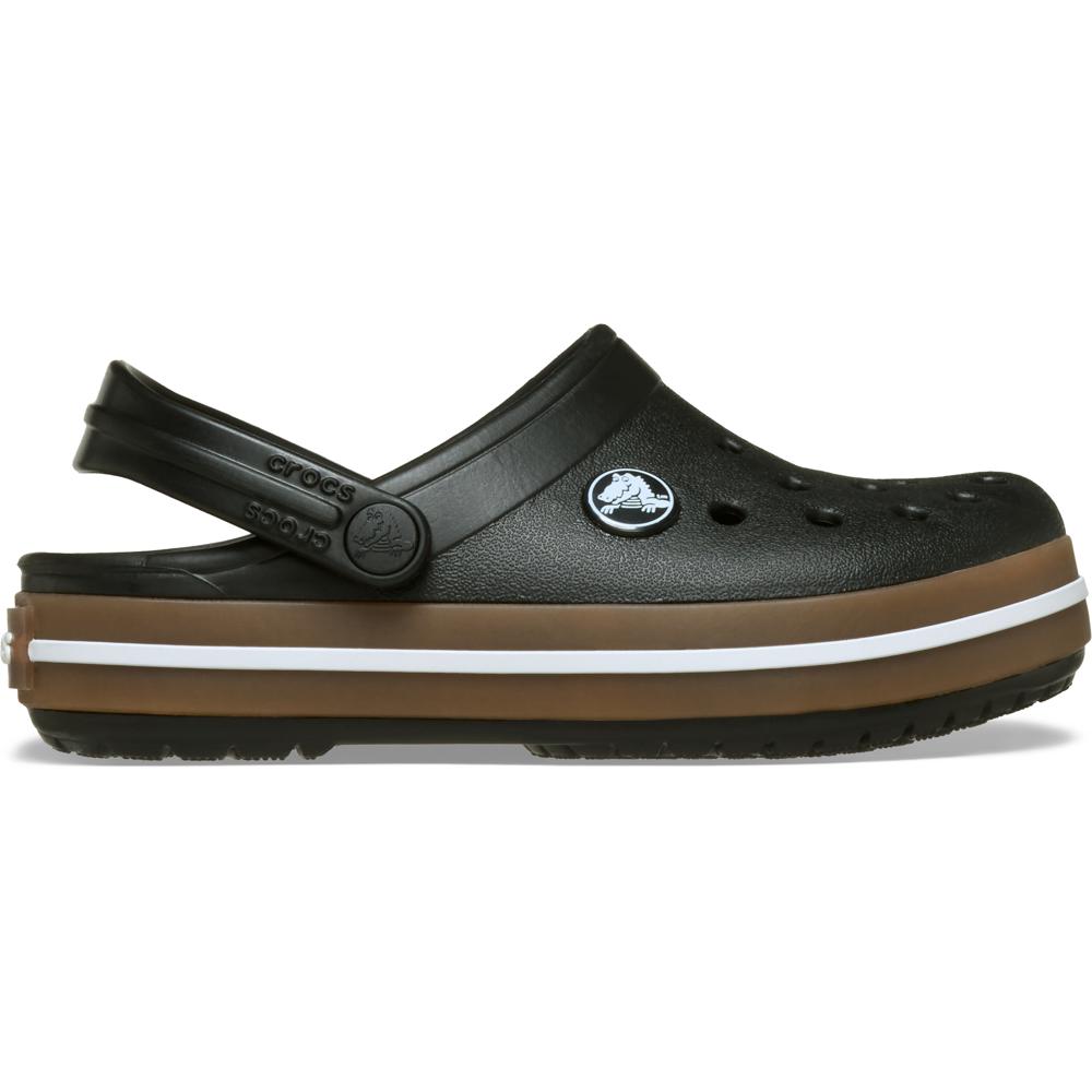 Sandália Crocs Crocband Gum Clog Infantil BLACK 22