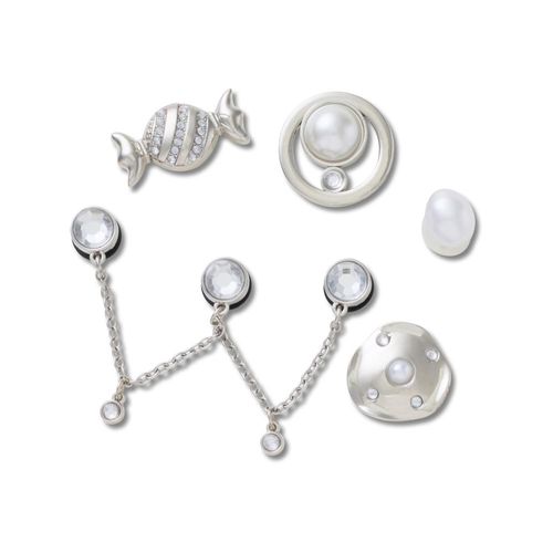 Prata e Pérola Pack Com 5 Peças
