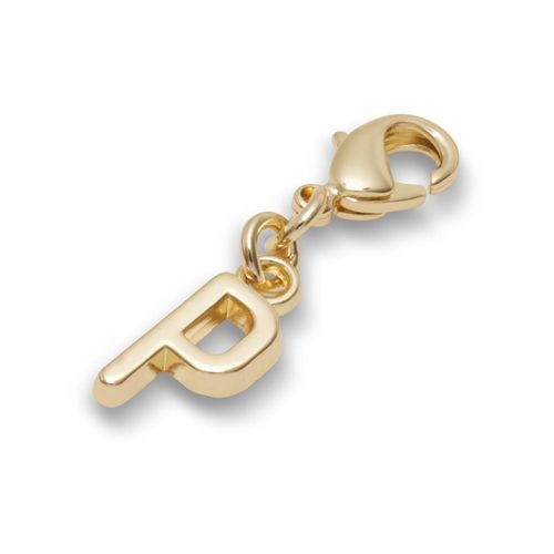 Pingente Letra P Dourada