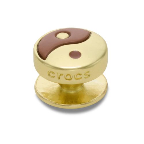 Ícone Yin Yang Marrom